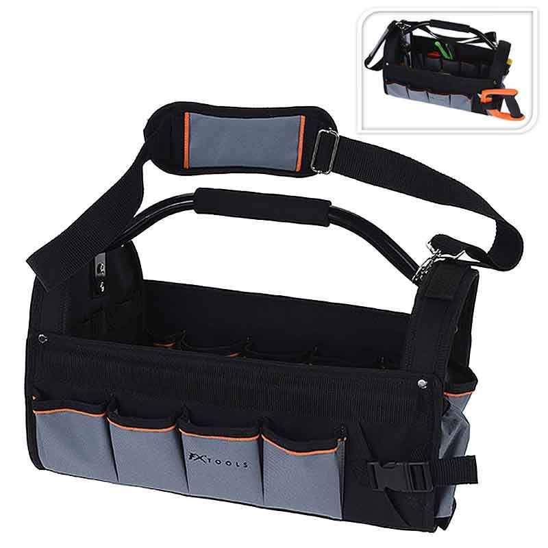 11647.6_-1.jpg Gereedschapstas met schouderriem - open - 18