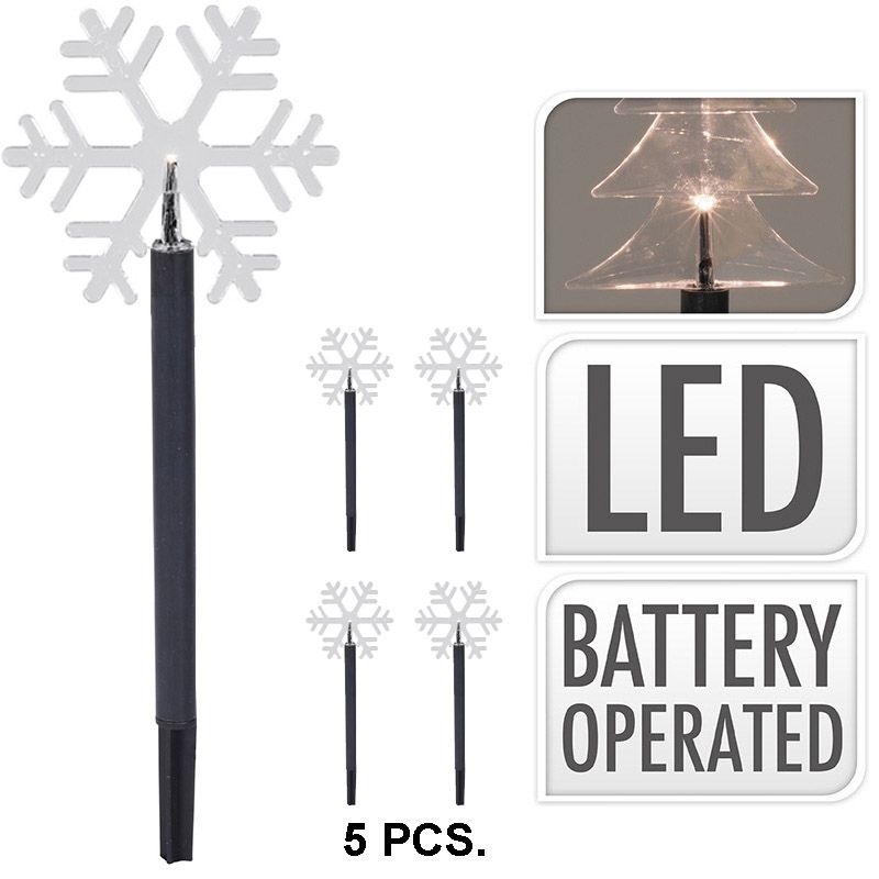 26072.8-s.vlok_.jpg Tuinsteker 5 stuks - met timer - sneeuw