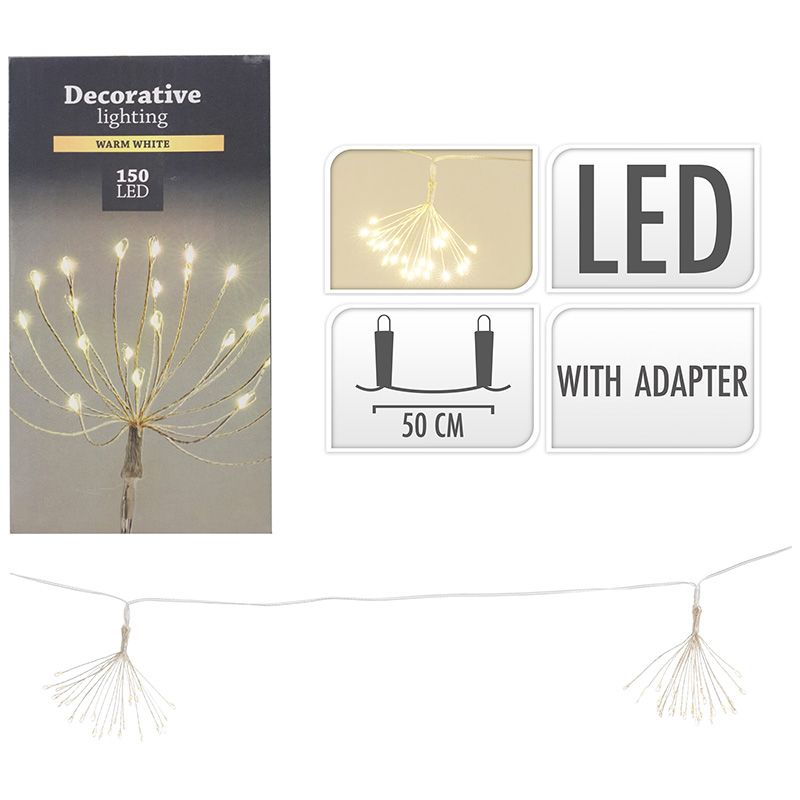 69738.8-4.jpg LED Lichtsnoer Fireworks - 6 lichtclusters