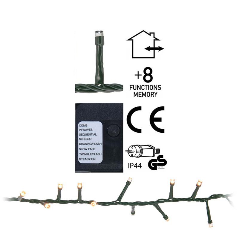 76580.3-3.jpg Micro Cluster 2400 LED's - 48 meter - extra warm wit - 8 functies + geheugen