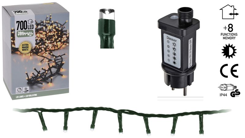 a30596-1-800.jpg Micro Cluster 700 LED - 14m - met timer en dimmer - extra warm wit