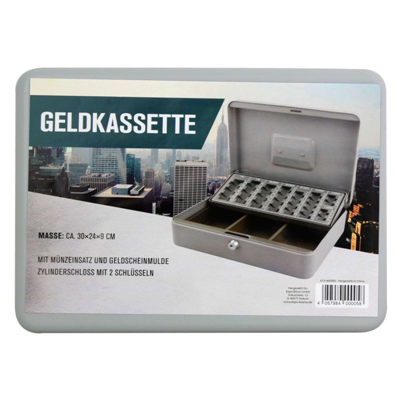 ds00005-4.jpg Metalen Geldkist 30x24x9cm met munten-sorteerplateau