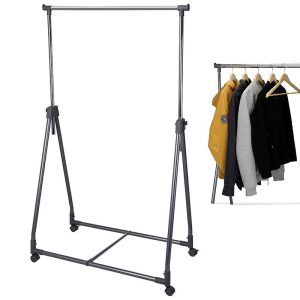 Verrijdbaar Kledingrek 93x54x170cm