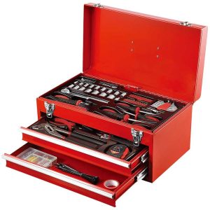 Gereedschapskist gevuld met gereedschap - 196 delig