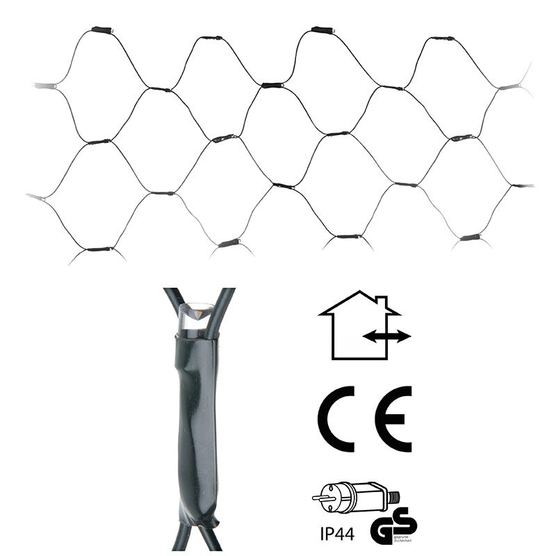 ds12923-2.jpg Buxus Netverlichting - 144 LED - warm wit