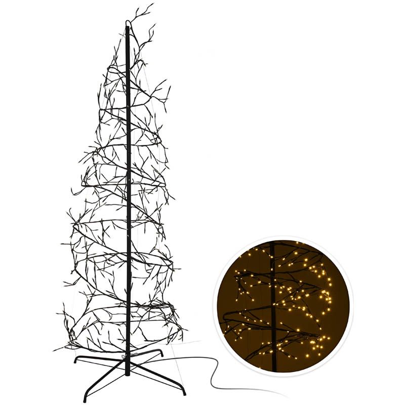 ds20917-1_1.jpg Kerstboom spiraal 150cm - 360 LED - zwart
