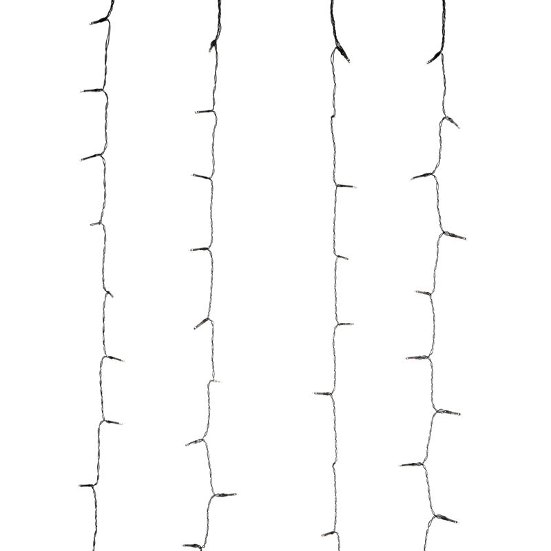 ds25396-2.jpg Gordijnverlichting met watervaleffect - 220LED - 200x100cm - warm wit