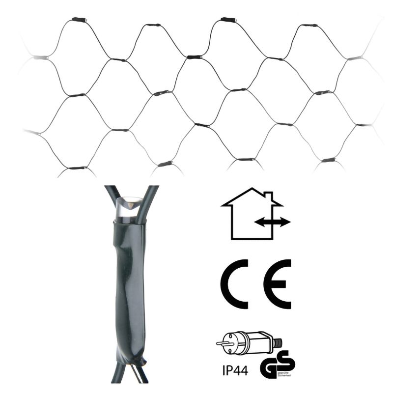 ds25922-2.jpg Buxus Netverlichting - 100 LED - warm wit