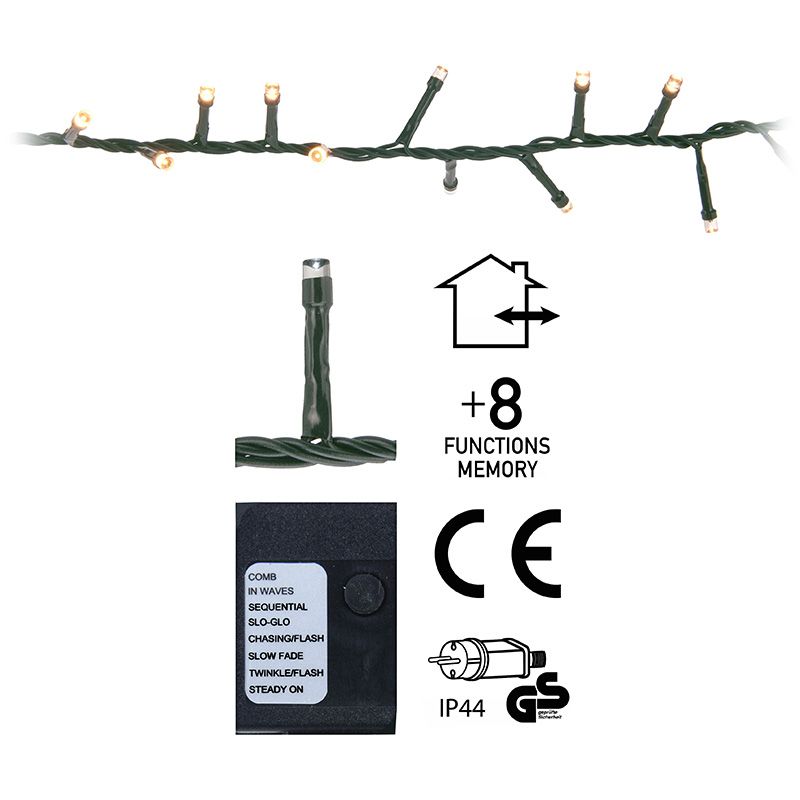 ds25997-2.jpg Micro Cluster - 1000 LED - 20 meter - extra warm wit - 8 functies + geheugen