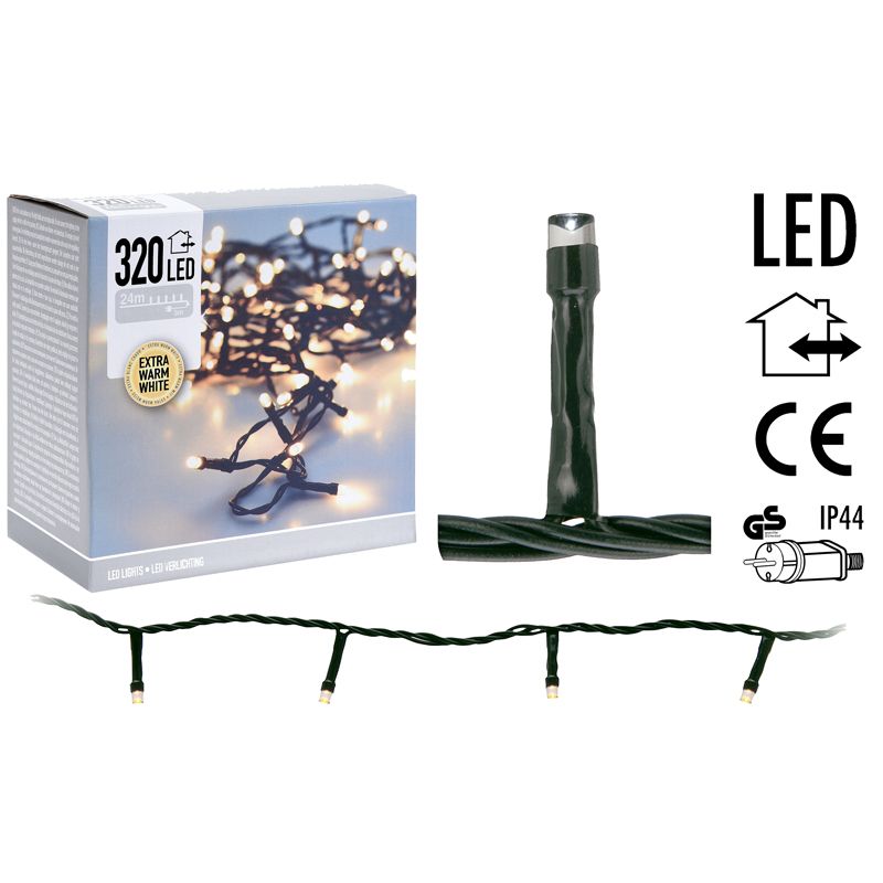 ds29447-1.jpg LED-verlichting - 320 LED's - 24 meter - extra warm wit