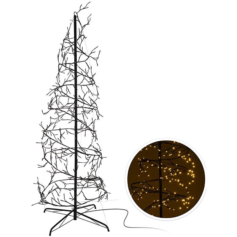 ds70928-2.jpg Kerstboom spiraal 180cm - 432 LED - zwart