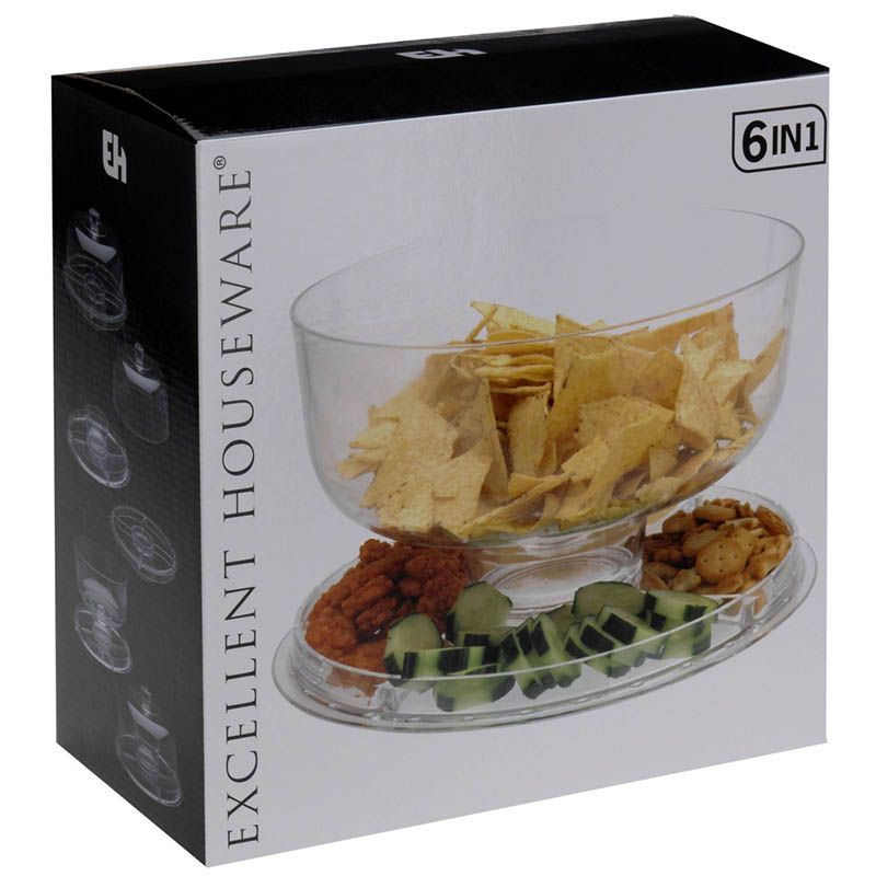 ds85034-3.jpg Excellent Houseware Serveerschaal (6-in-1)