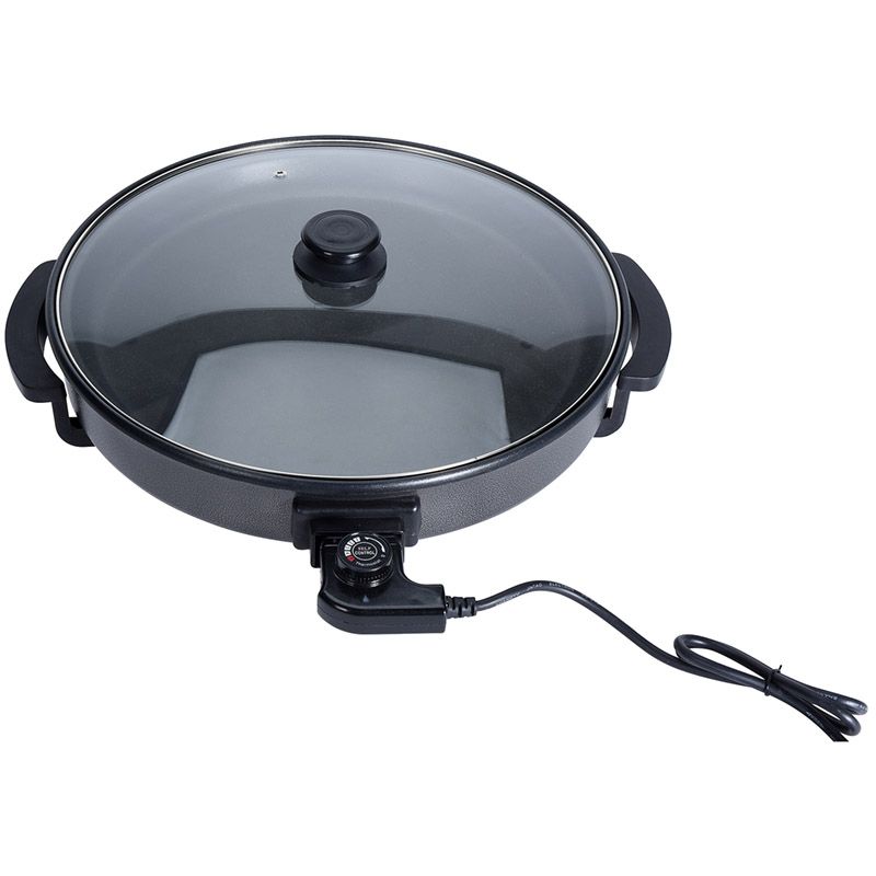 ds85798-1.jpg Elektrische hapjespan met glazen deksel - 40cm